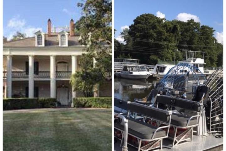 Airboat Swamp Tour & Oak Alley Antebellum Plantation